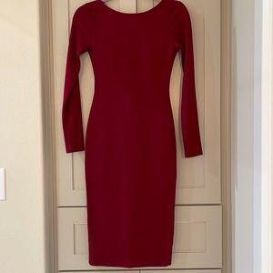 Lulus Va Va Voom backless midi dress